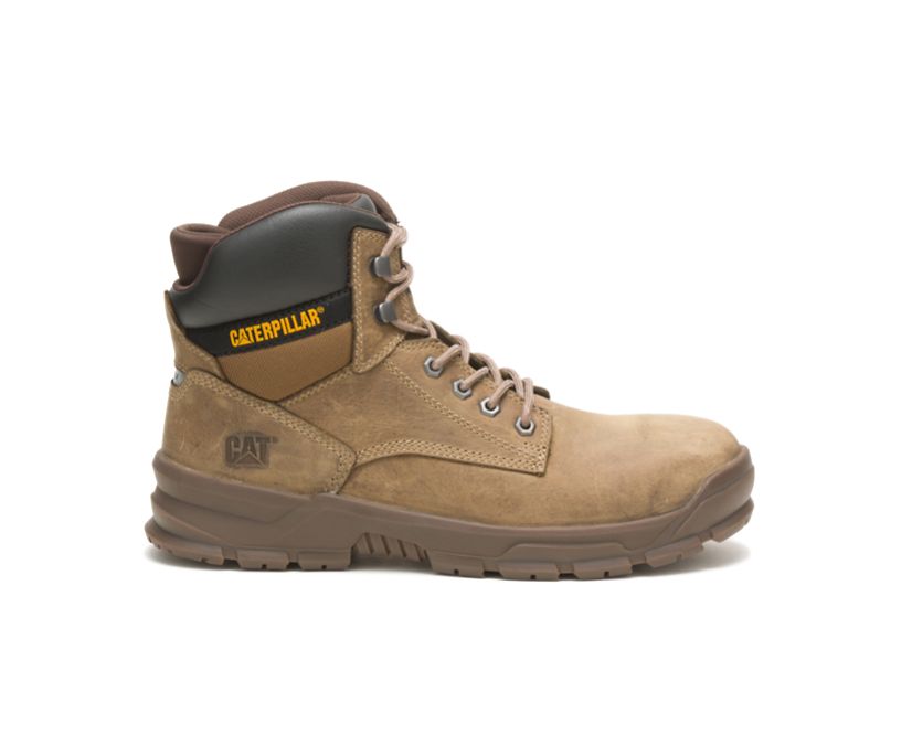 Caterpillar Mobilize Alloy Toe - Sicherheitsstiefel Herren Khaki - Schweiz JKZT-87542